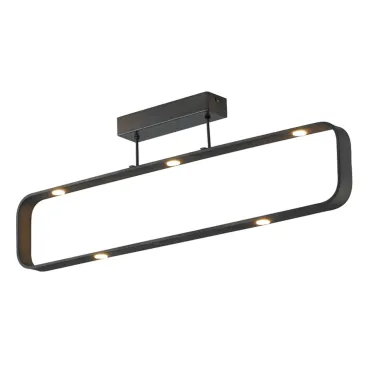 Plafonnier LED moderne 7x5W couleur café | Mondialshop