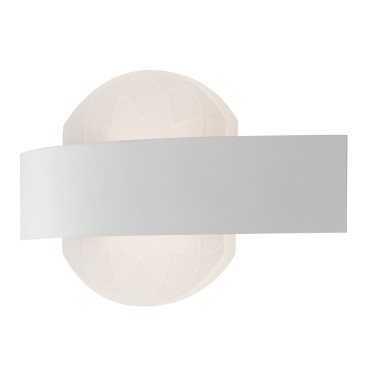 Applique Moderna Bianca da interno Lampada da parete adatta a camere e corridoi LED 10W