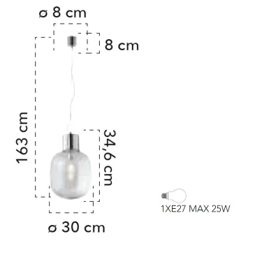 Pendelleuchte 25W E27...