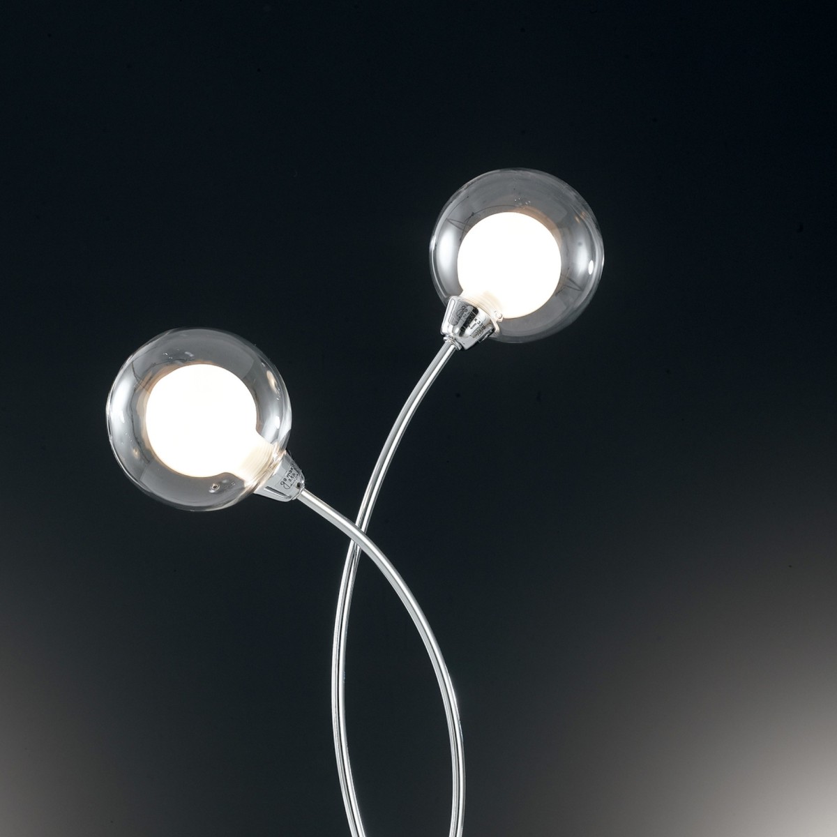 Lampada da tavolo 28W 2XG9 a doppia emissione cromo SPOT....