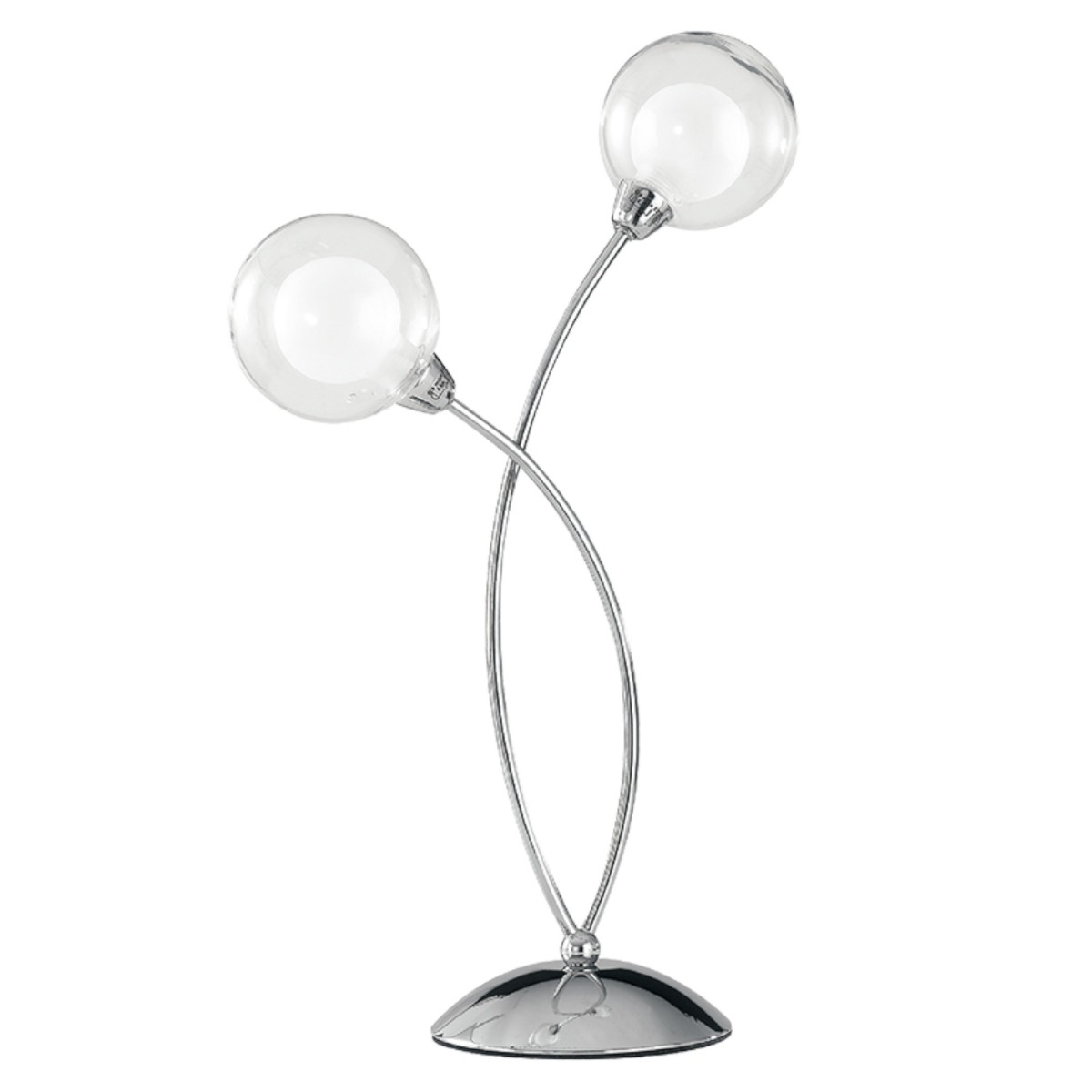 Lampada da tavolo 28W 2XG9 a doppia emissione cromo SPOT....