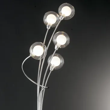 Lampadaire chromé H150 cm