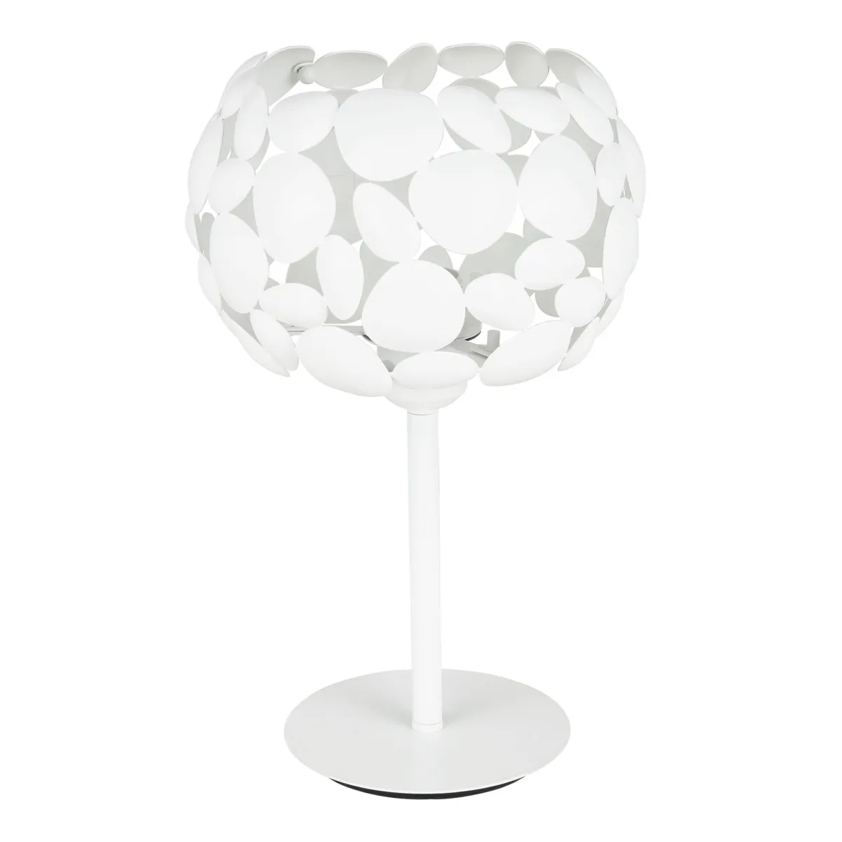 Lampada da tavolo 60W E27 diametro 22cm bianca GRAPE....
