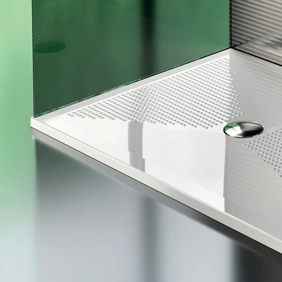 Receveur de douche en céramique Althea UP H3 cm