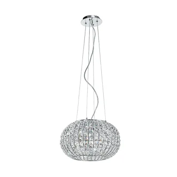 Lustre circulaire classique en cristaux K9 | Mondialshop