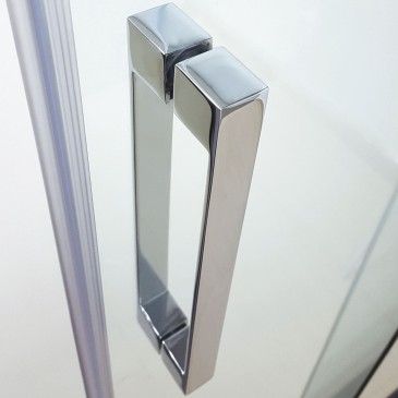 Cabine de douche d'angle double face Aktual Frost H195 | Mondialshop