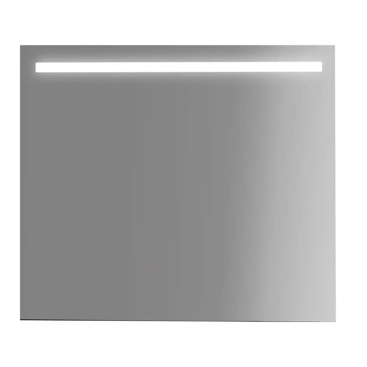 Miroir de salle de bain à LED pour meuble à bords polis |...