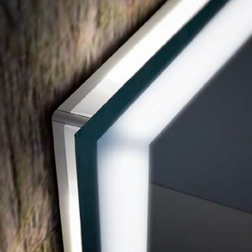 Hintergrundbeleuchteter LED-Spiegel mit 2-facher Vergrößerung | Mondialshop