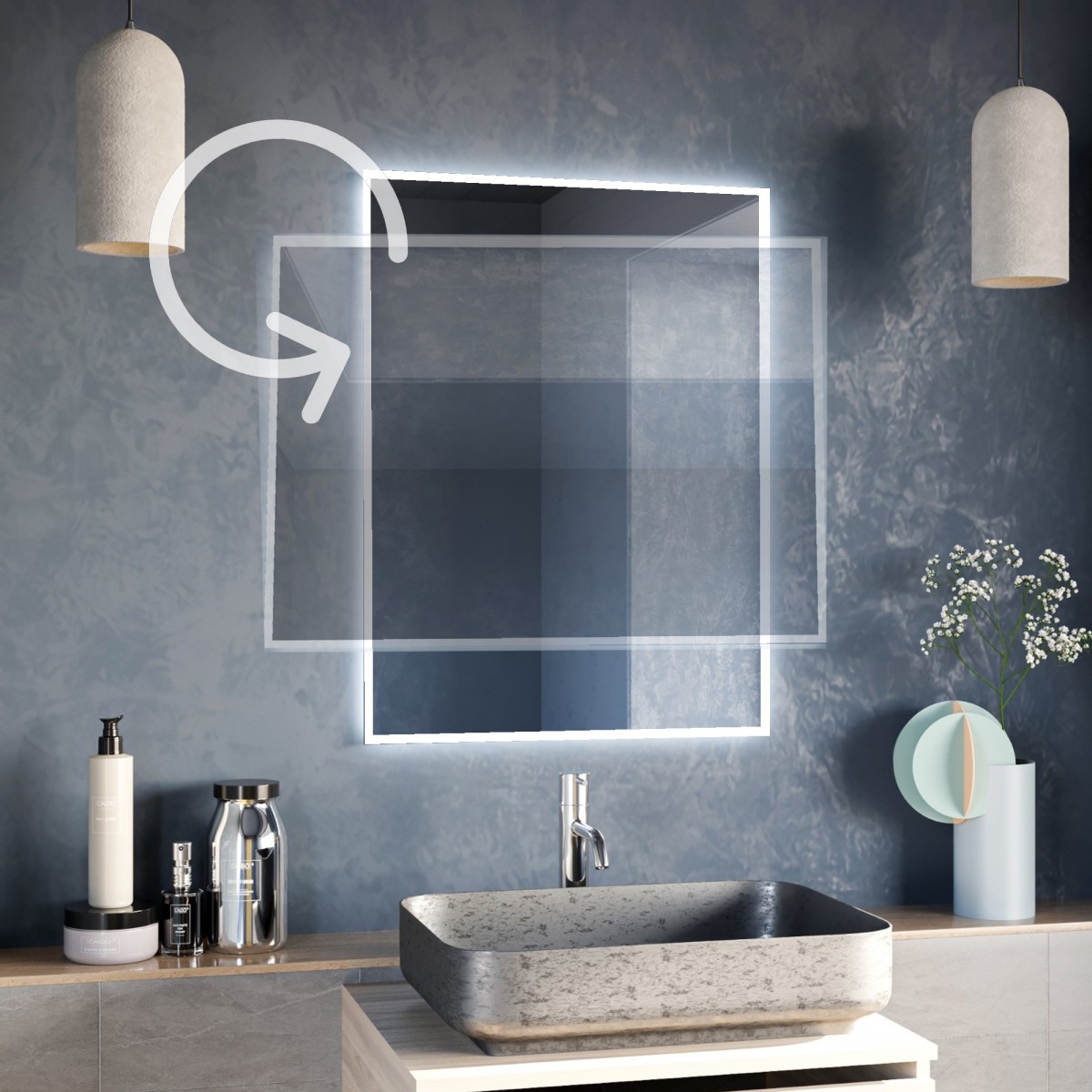 Specchio Bagno LED Retroilluminato | Mondialshop