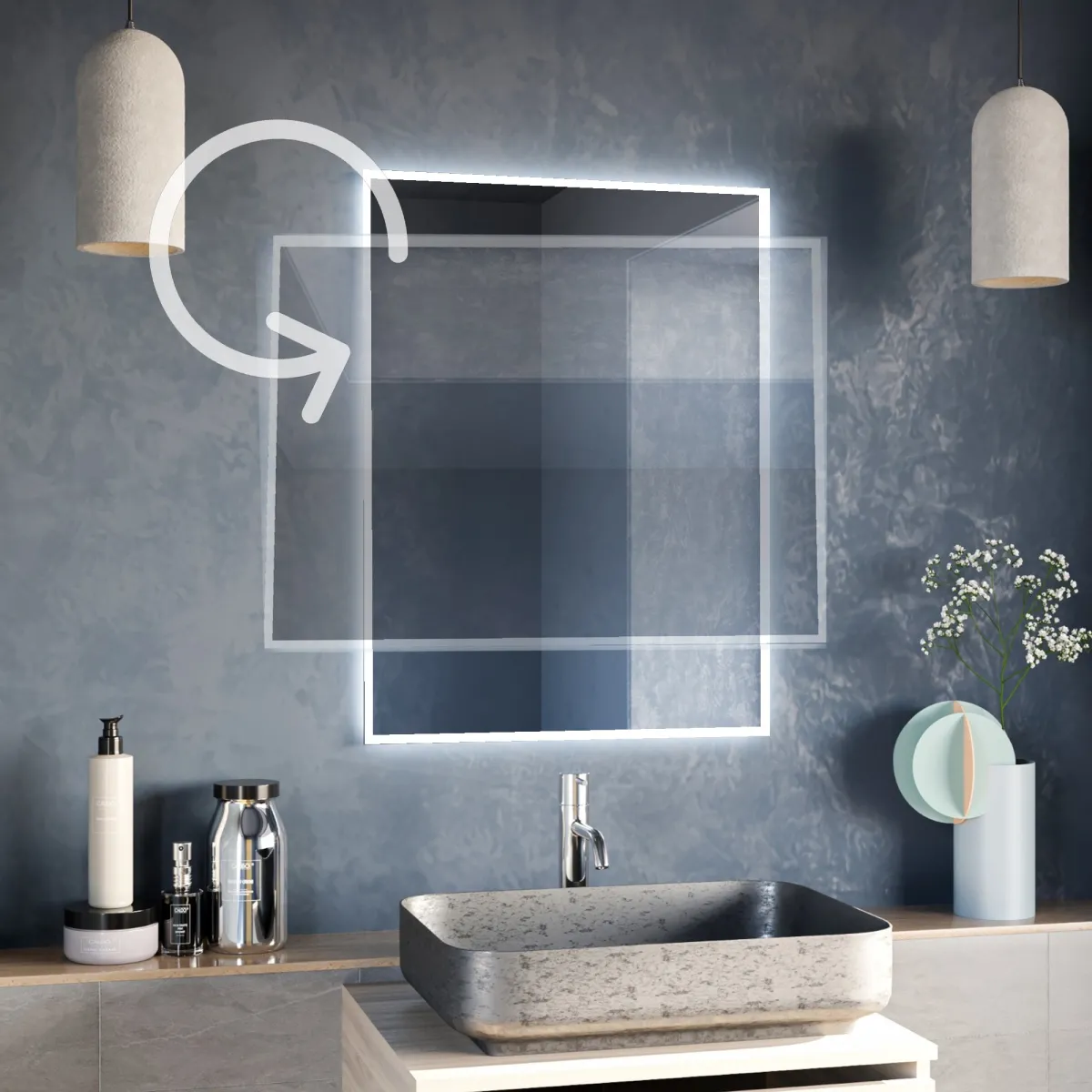 Specchio Bagno LED Retroilluminato | Mondialshop