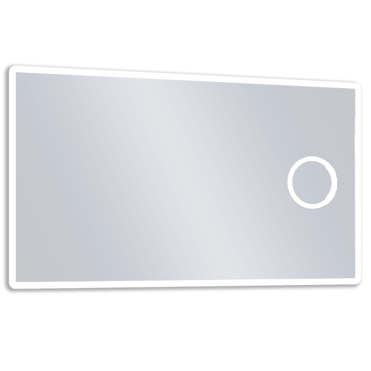 Specchio ingranditore d'appoggio con luce LED ONNO – EdilBagno™