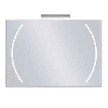 Specchio bagno retroilluminato con lampada led SCREAM
