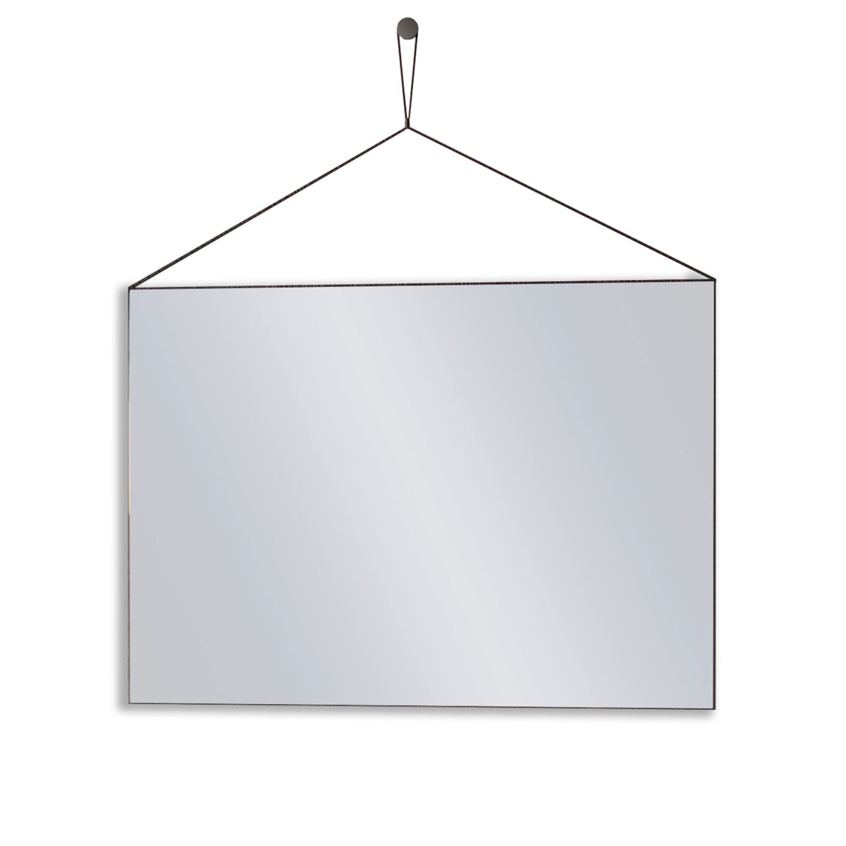 Wendbarer rechteckiger Badezimmerspiegel 70x50cm |...