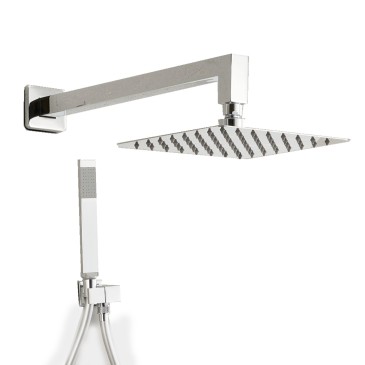 Ensemble de douche avec bras de douche et douchette