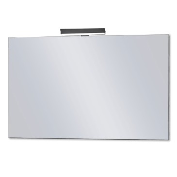 Rechteckiger Badezimmerspiegel mit LED-Beleuchtung | Mondialshop