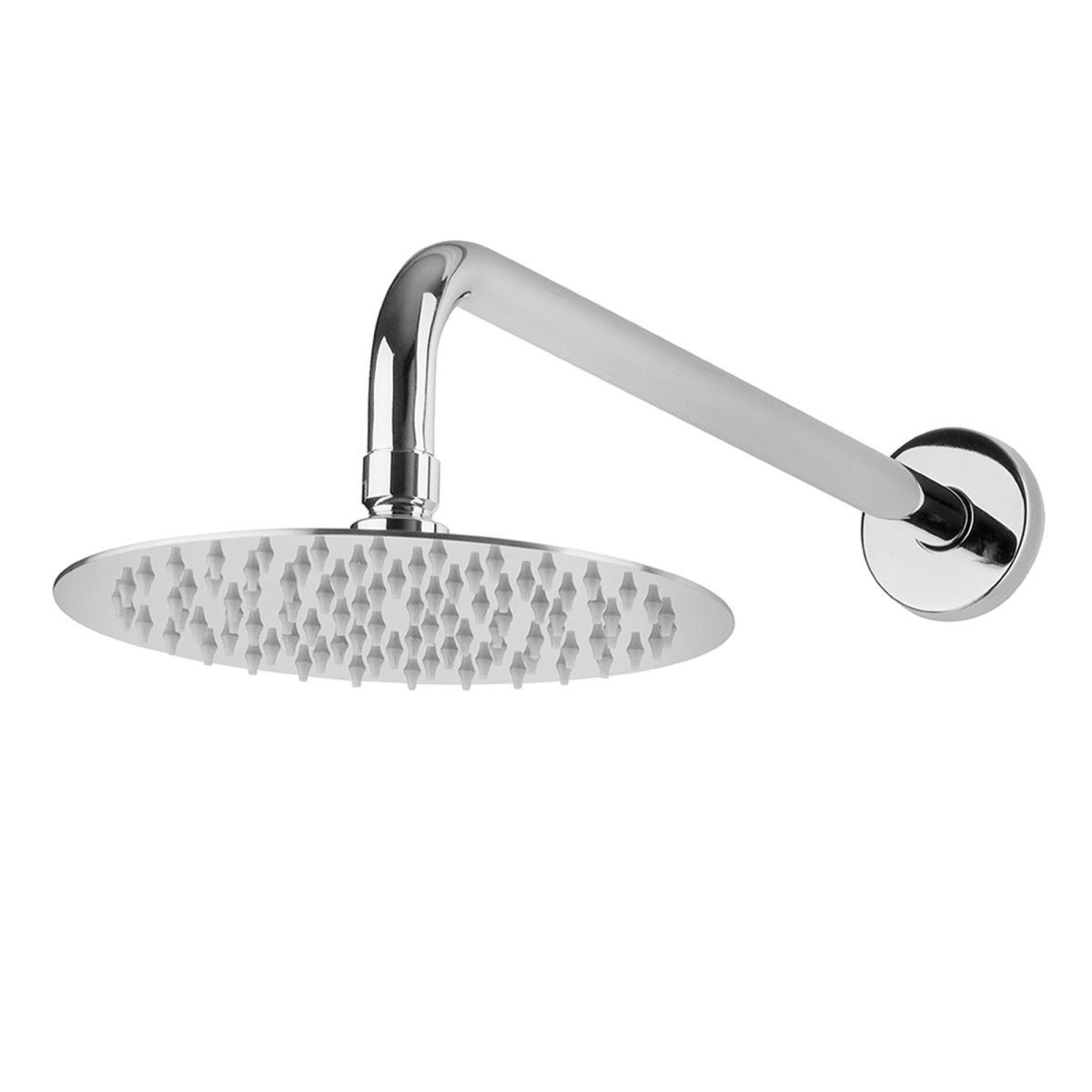 Ensemble de douche avec pomme de douche fine en acier et douchette à main BOLD-R en laiton