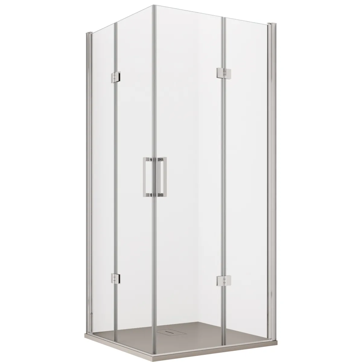 Box doccia apertura a libro h195 vetro 6mm