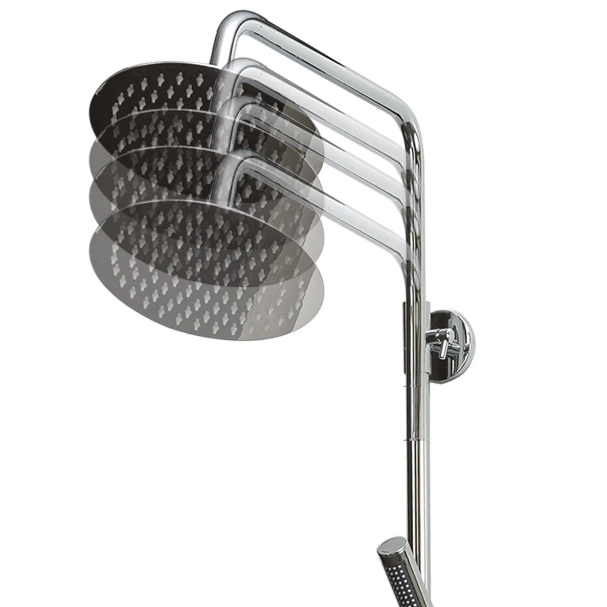 Duschsäule mit Handbrause und Duschkopf 20 25 30 ELISEA