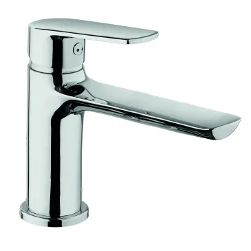 Rubinetto da lavabo a bocca lunga cromato Funky
