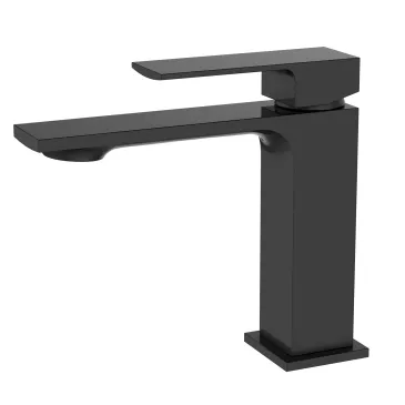 Mitigeur d'évier carré noir TBOL | Mondialshop