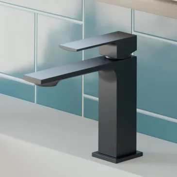 Miscelatore lavabo Nero...
