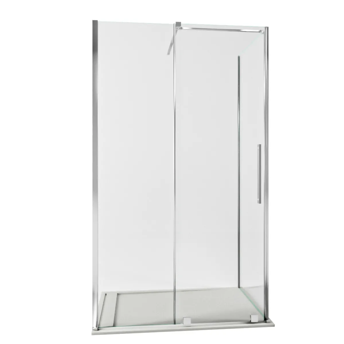 Cabine de douche 2 faces avec porte coulissante H200 BRENTA