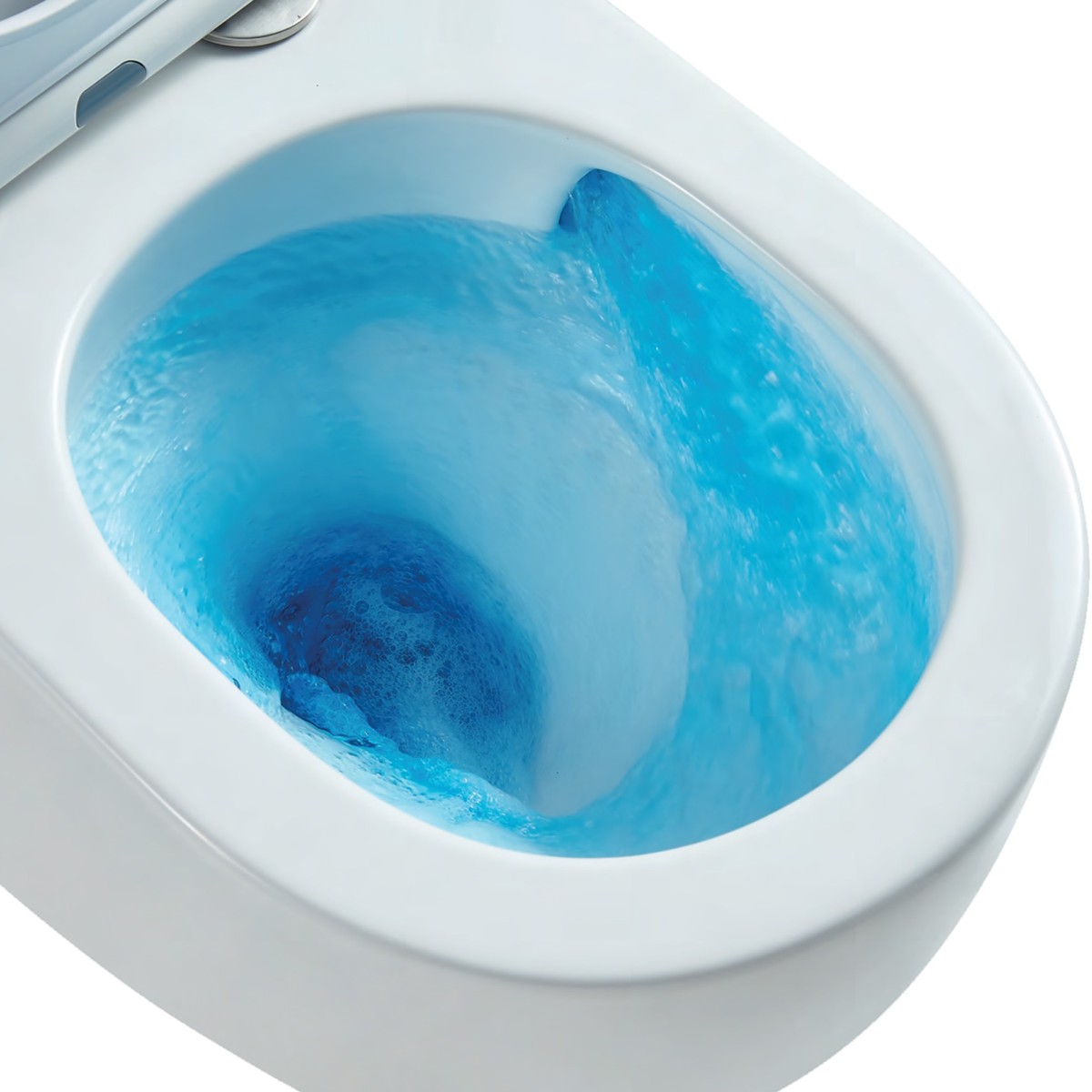Wand-WC und Bidet „Moon“ (weiß)