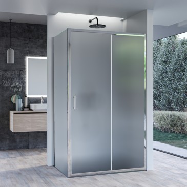 Box doccia 2 lati scorrevole Agata | Mondialshop