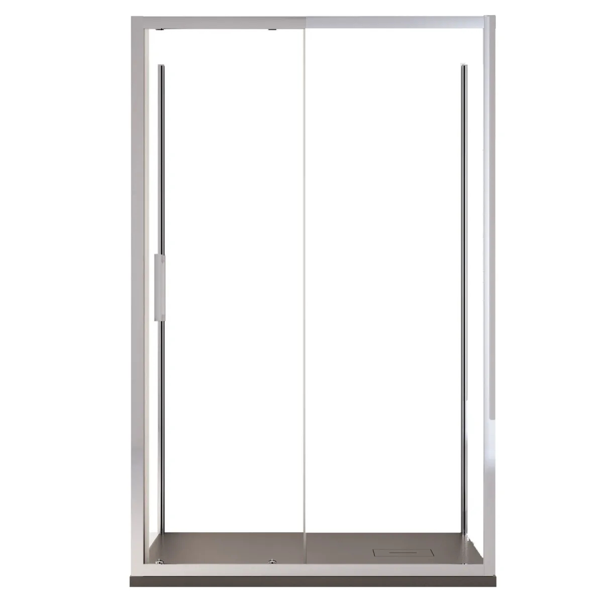 Cabine de douche 3 faces avec porte coulissante H195 Anti-calcaire AGATA