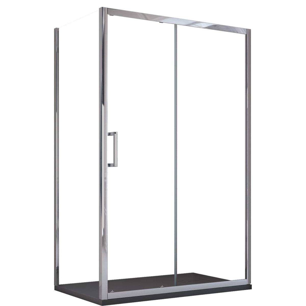 Agata H195 Doppelseitige Schiebeduschkabine | Mondialshop