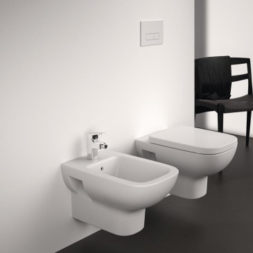 Hängendes Bidet T471801 Life A Ideal Standard Weiß