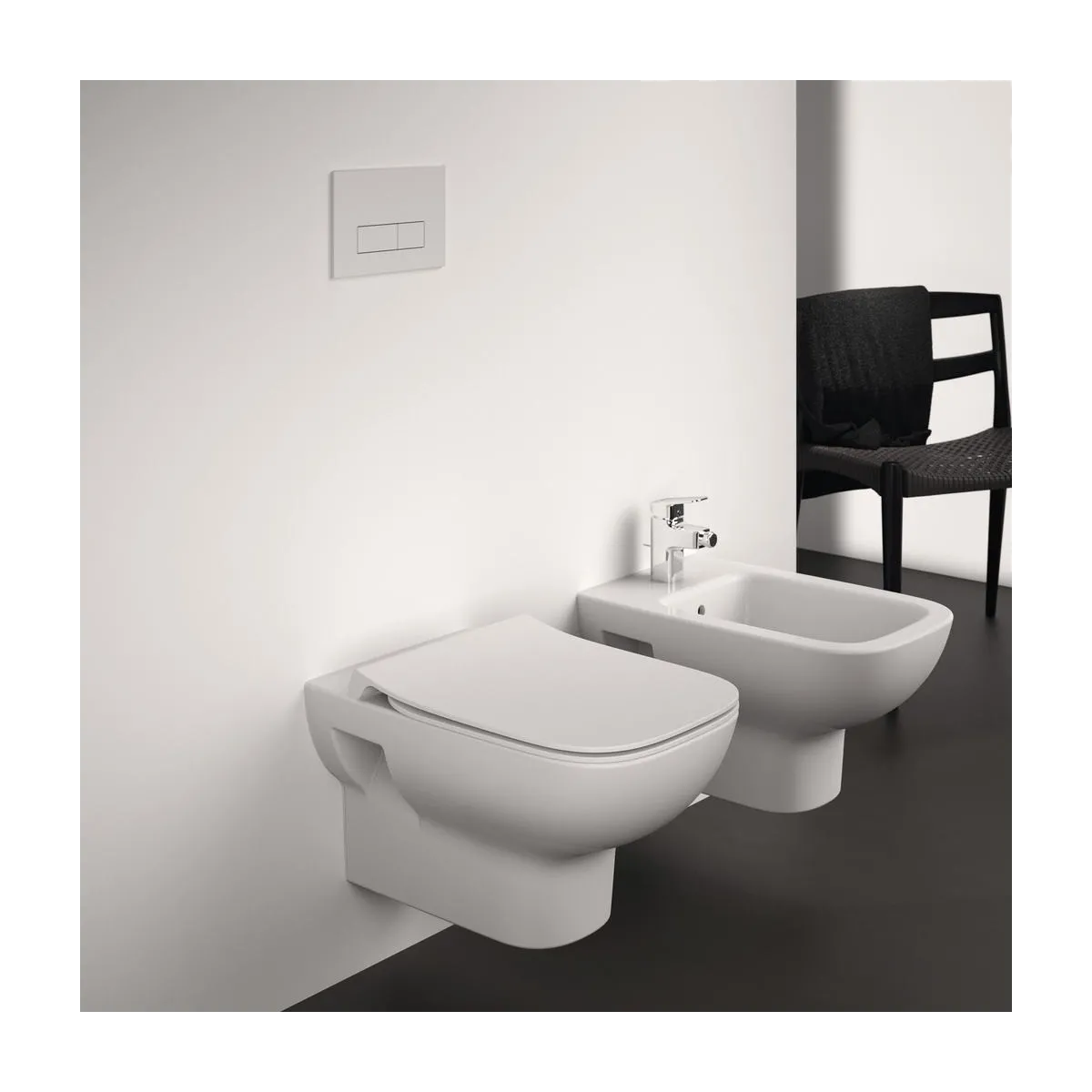 Abattant de toilette Ideal Standard Life avec fermeture normale T481201