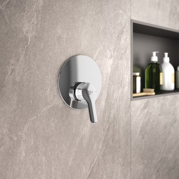 Robinet de douche monocommande intégré Alpha