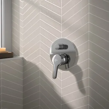 Einbaumischer mit Umsteller...