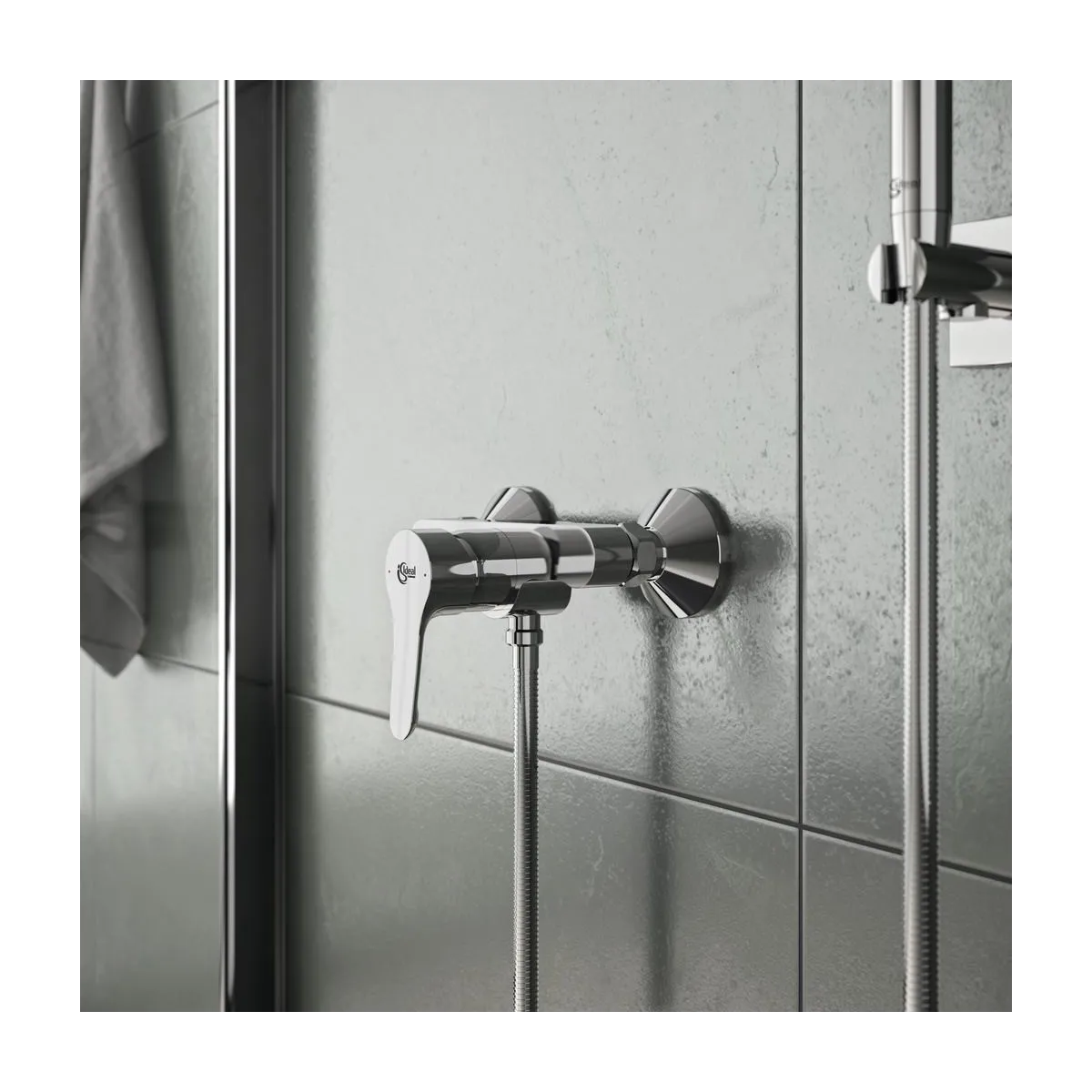 Mitigeur douche/baignoire chromé Alpha | Mondialshop