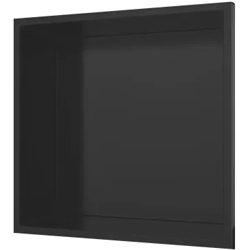 Nicchia da parete 30x30 nero profondità 10cm GLAMOUR