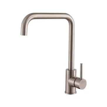 Rubinetto cucina INOX Lite con canna orientabile | Mondialshop