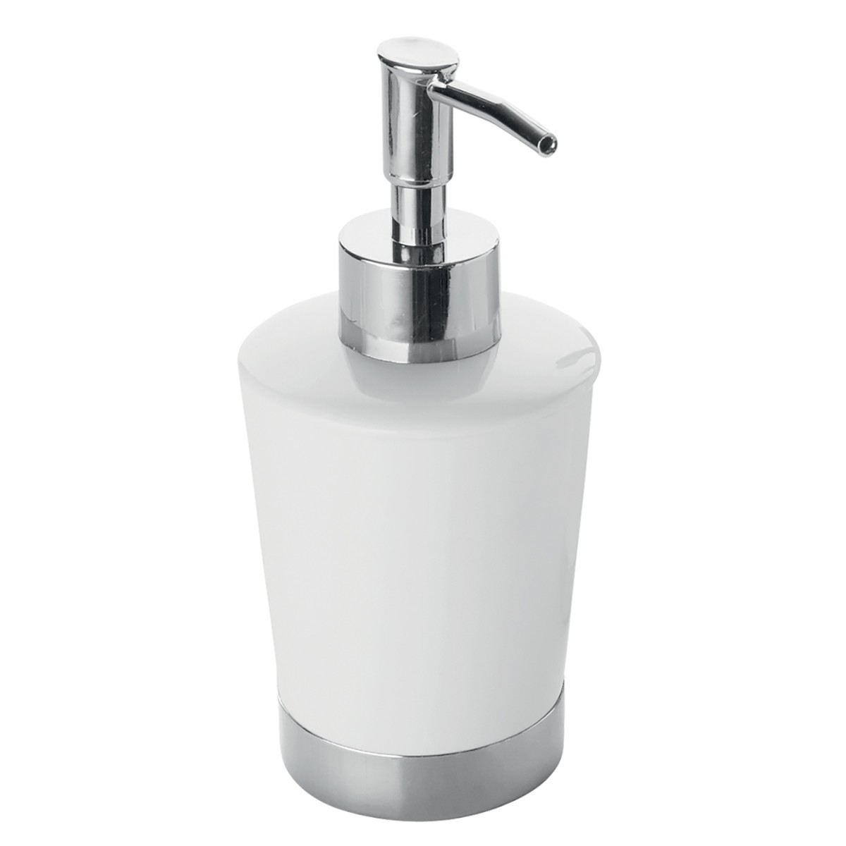 Dosasapone Petunia Bianco | Pratico e Elegante per il tuo Bagno | Dispenser Sapone Liquido