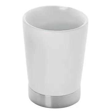 Portaspazzolini Petunia Bianco | Ordine e Design in Bagno | Completa il Set