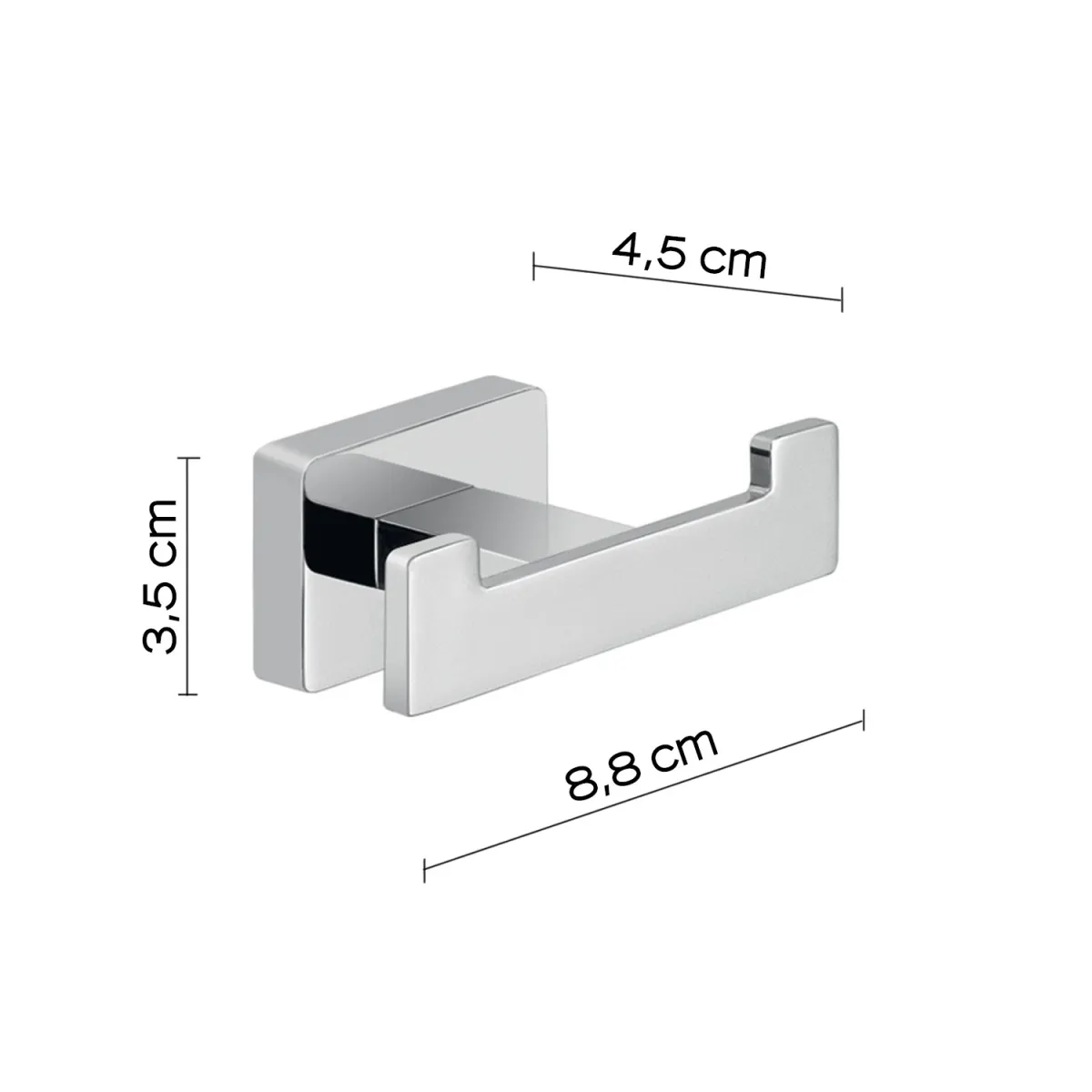 Appendiabiti Atena Cromato | Arreda con Stile