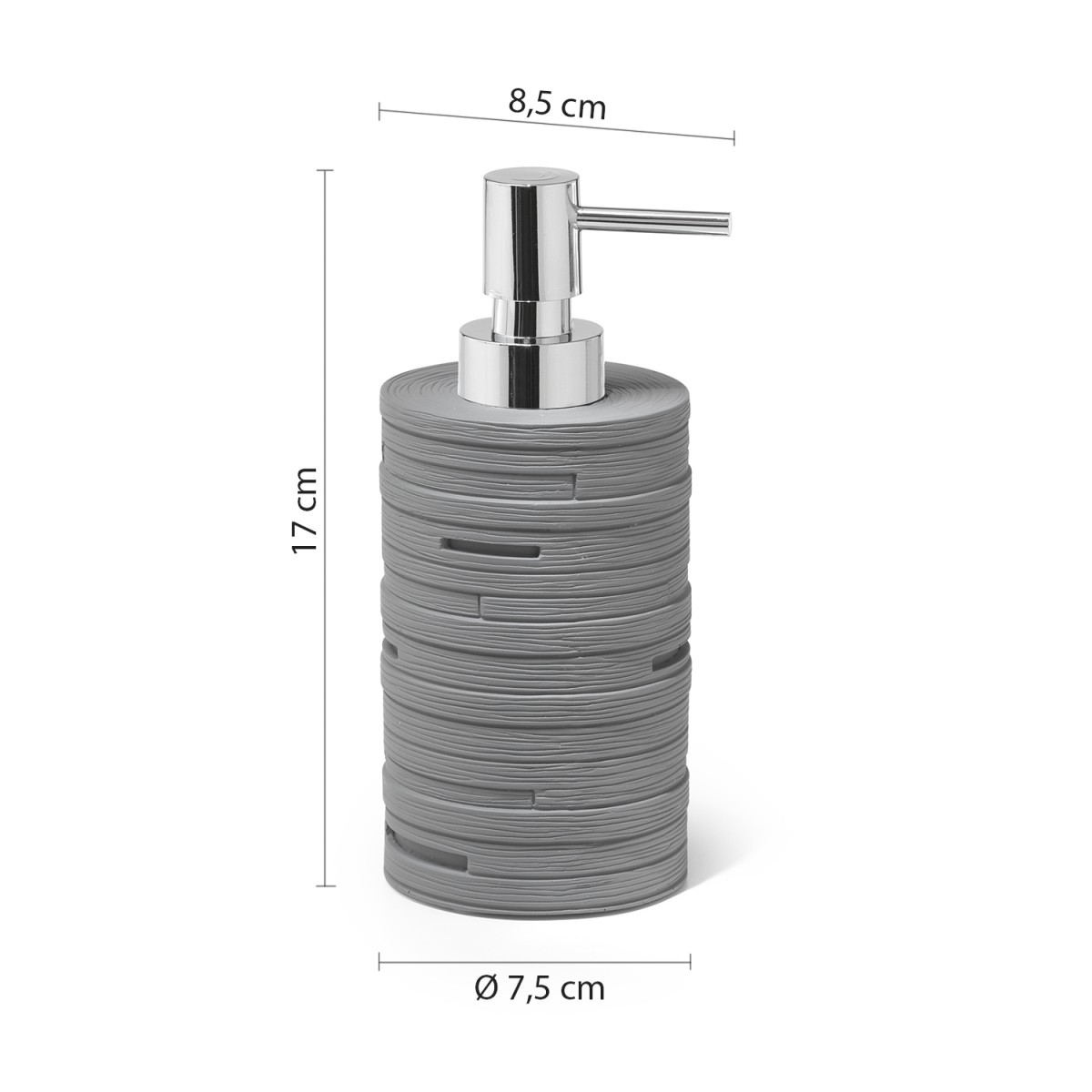 Dosasapone Alin Grigio | Eleganza Minimal