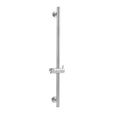 Ensemble de barre de douche essentiel en acier inoxydable satiné | Mondialshop