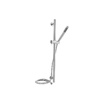 Essential Duschstangenset aus satiniertem Edelstahl | Mondialshop