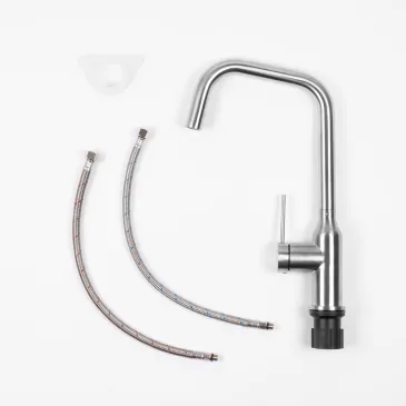 Robinet de cuisine en acier inoxydable Bottle-X | Mondialshop
