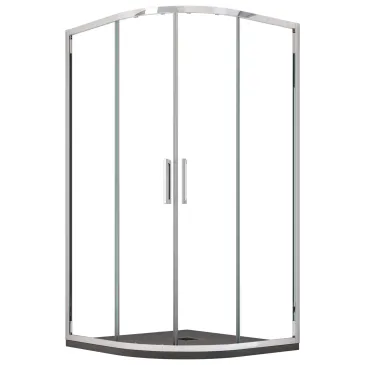 Box Doccia Semicircolare Trasparente Atena | Mondialshop
