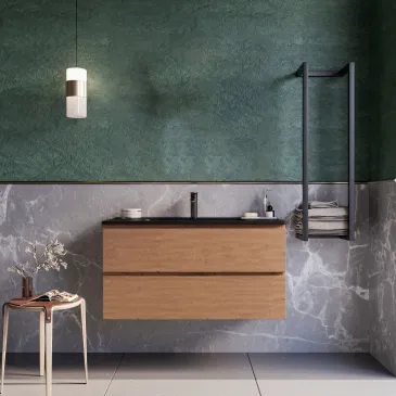 Mobile bagno sospeso 100cm...