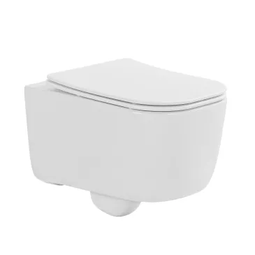 Sanitari sospesi wc e bidet con sedile soft close BUBBLE