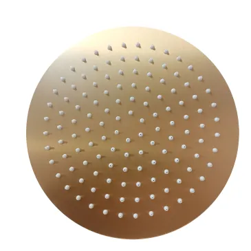 Colonna doccia con miscelatore Oro Spazzolato ATENEA