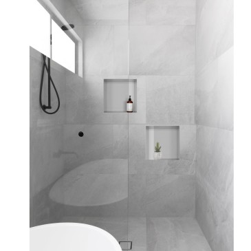 30x30 Glamour Stahl-Wandnische