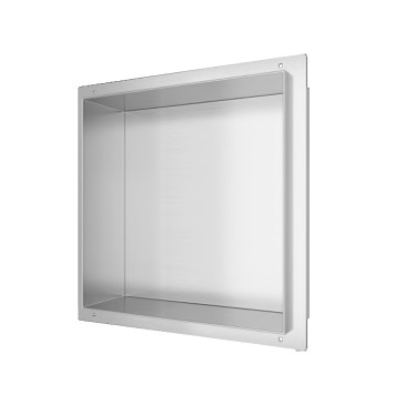 30x30 Glamour Stahl-Wandnische
